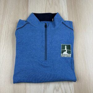 Tasc Bamboo Performance 1/4 Zip Long Sleeve Pullover Men’s Size S Small Blue Sol